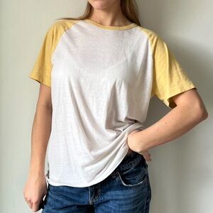 vintage gap raglan baseball tee